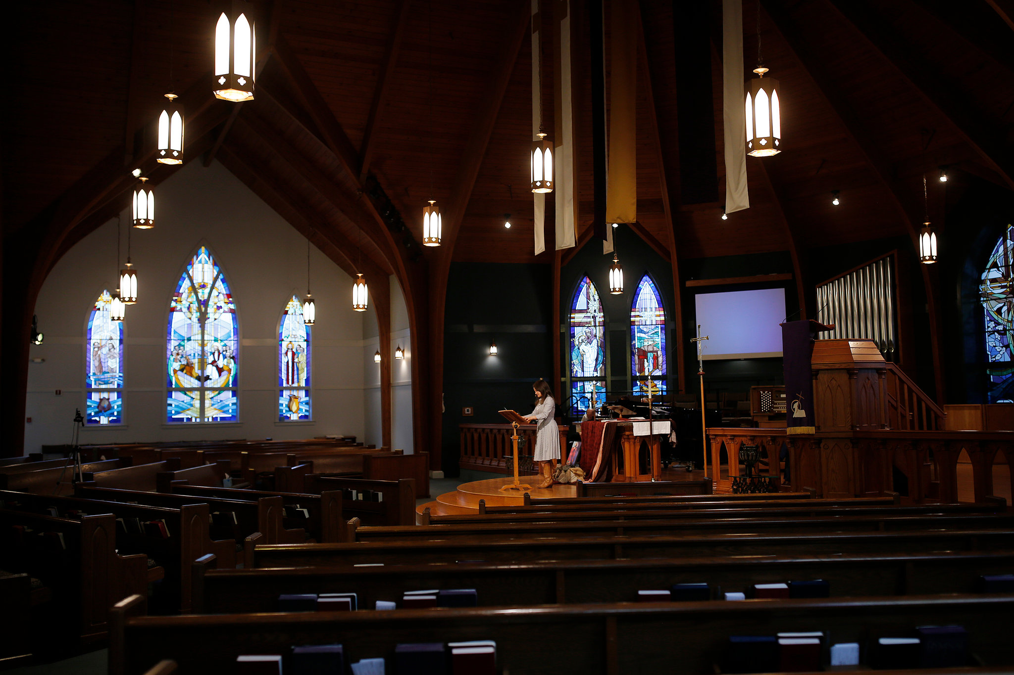Church interior from the existing public website library