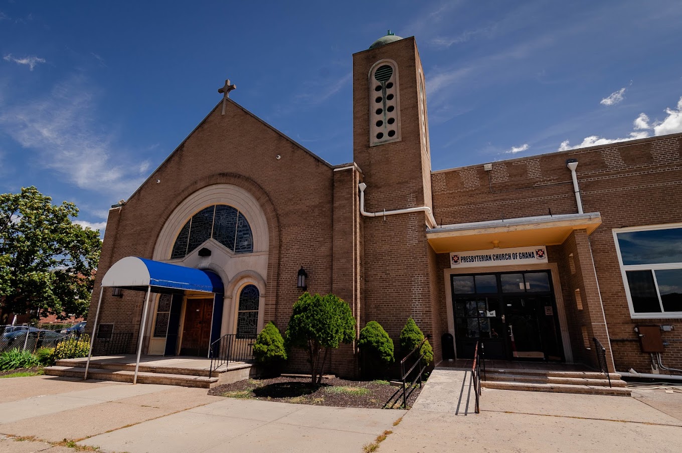 Exterior or worship space of PCG Ascension Congregation